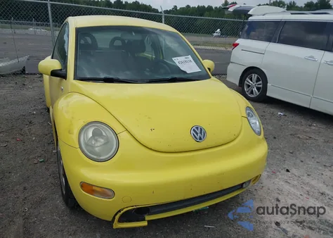 2001 Volkswagen New Beetle Gls z USA, uszkodzony, nr VIN 3VWCK21CX1M451363